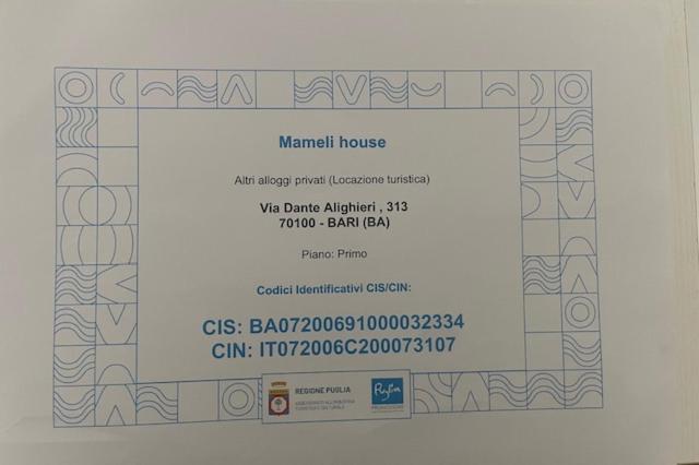Mameli House Apartment Bari Exterior photo